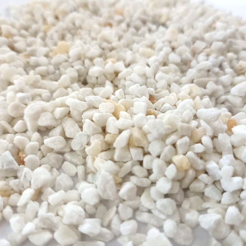 Мраморный песок антигололедный КМ 2,5-5,0 мм